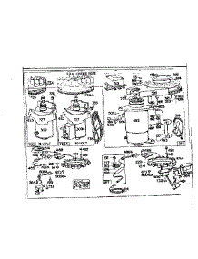 Electric Starter parts for Briggs & Stratton Lawn & Garden Engine 170700 TO 170708 (0010 - 0017) from AppliancePartsPros.com