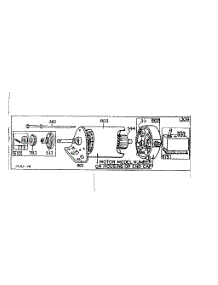 Motor And Drive Assembly parts for Briggs & Stratton Lawn & Garden Engine 170700 TO 170708 (0010 - 0017) from AppliancePartsPros.com