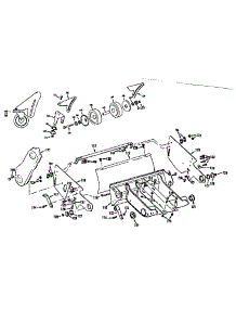 Caster Assembly parts for Craftsman Walk-Behind Lawn Mower 17481672 from AppliancePartsPros.com