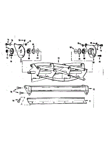 Reel & Bed Knife parts for Craftsman Walk-Behind Lawn Mower 174912701 from AppliancePartsPros.com