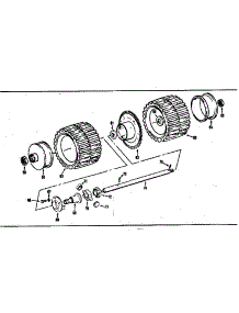 Differential parts for Craftsman Walk-Behind Lawn Mower 17491280 from AppliancePartsPros.com
