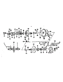 Clutch parts for Craftsman Walk-Behind Lawn Mower 17491281 from AppliancePartsPros.com