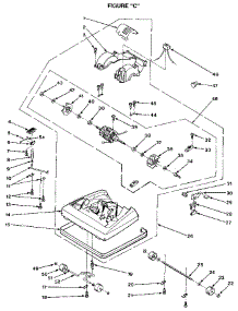 Nozzle And Motor Assembly parts for Kenmore Upright Vacuum 175.3117280 (1753117280, 175 3117280) from AppliancePartsPros.com