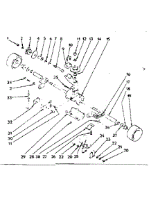 Wheel And Axel Assembly parts for Kenmore Upright Vacuum 175.3195081 (1753195081, 175 3195081) from AppliancePartsPros.com