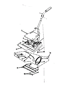 Unit Parts parts for Kenmore Upright Vacuum 175.3195082 (1753195082, 175 3195082) from AppliancePartsPros.com