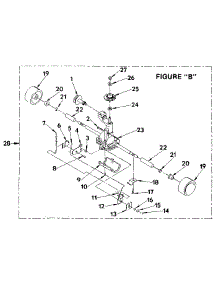 Figure "B" parts for Kenmore Upright Vacuum 175.3396180 (1753396180, 175 3396180) from AppliancePartsPros.com