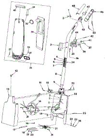 Figure "C" parts for Kenmore Upright Vacuum 175.3396180 (1753396180, 175 3396180) from AppliancePartsPros.com