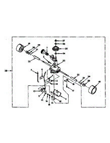 Wheel And Axel Assembly parts for Kenmore Upright Vacuum 175.3480181 (1753480181, 175 3480181) from AppliancePartsPros.com