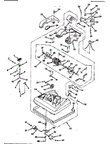 Figure "D" parts for Kenmore Upright Vacuum 175.3490181 (1753490181, 175 3490181) from AppliancePartsPros.com