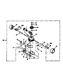 Figure B Parts List parts for Kenmore Upright Vacuum 175.3570181 (1753570181, 175 3570181) from AppliancePartsPros.com