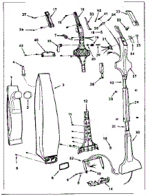 Figure C parts for Kenmore Upright Vacuum 175.3580180 (1753580180, 175 3580180) from AppliancePartsPros.com