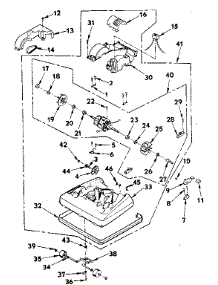 Figure D parts for Kenmore Upright Vacuum 175.3580180 (1753580180, 175 3580180) from AppliancePartsPros.com
