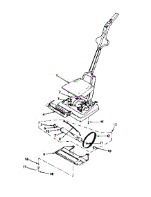 Unit Parts parts for Kenmore Upright Vacuum 175.3590181 (1753590181, 175 3590181) from AppliancePartsPros.com