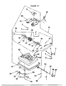 Nozzle And Motor Assembly parts for Kenmore Upright Vacuum 175.3595181 (1753595181, 175 3595181) from AppliancePartsPros.com