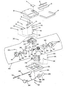 Nozzle And Motor Assembly parts for Kenmore Upright Vacuum 175.3780280 (1753780280, 175 3780280) from AppliancePartsPros.com