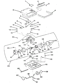 Nozzle And Motor Assembly parts for Kenmore Upright Vacuum 175.3790180 (1753790180, 175 3790180) from AppliancePartsPros.com