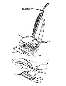Unit Parts parts for Kenmore Upright Vacuum 175.3866180 (1753866180, 175 3866180) from AppliancePartsPros.com