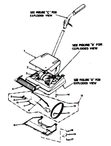 Unit Parts parts for Kenmore Upright Vacuum 175.3870080 (1753870080, 175 3870080) from AppliancePartsPros.com