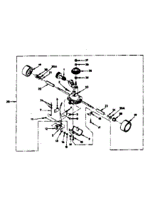Transmission Assembly parts for Kenmore Upright Vacuum 175.3870080 (1753870080, 175 3870080) from AppliancePartsPros.com