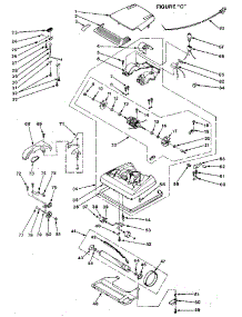 Nozzle And Motor Assembly parts for Kenmore Upright Vacuum 175.3926080 (1753926080, 175 3926080) from AppliancePartsPros.com