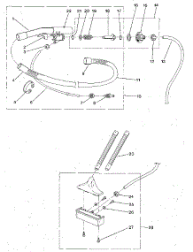 Hose Assembly parts for Kenmore Central Vacuum 175.8579180 (1758579180, 175 8579180) from AppliancePartsPros.com