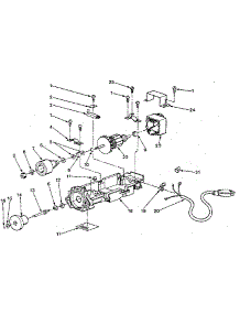 Pump Motor parts for Kenmore Central Vacuum 175.8579180 (1758579180, 175 8579180) from AppliancePartsPros.com