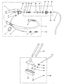 Hose Assembly parts for Kenmore Central Vacuum 175.8579280 (1758579280, 175 8579280) from AppliancePartsPros.com