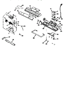 Dry Power Nozzle parts for Kenmore Carpet Cleaner 175.8590990 (1758590990, 175 8590990) from AppliancePartsPros.com