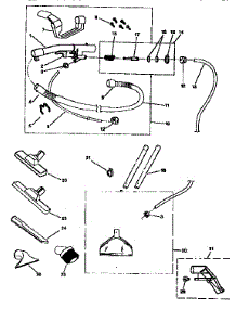 Hose Assembly parts for Kenmore Carpet Cleaner 175.8690290 (1758690290, 175 8690290) from AppliancePartsPros.com