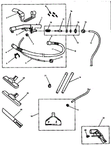 Hose Assembly parts for Kenmore Carpet Cleaner 175.8690490 (1758690490, 175 8690490) from AppliancePartsPros.com