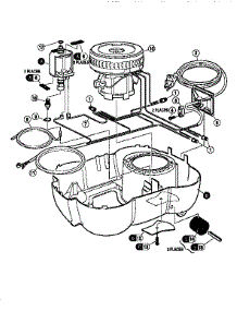 Base Assembly parts for Kenmore Carpet Cleaner 175.8690990 (1758690990, 175 8690990) from AppliancePartsPros.com