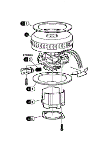 Motor Assembly parts for Kenmore Carpet Cleaner 175.8690990 (1758690990, 175 8690990) from AppliancePartsPros.com