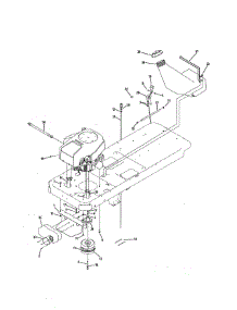 Engine Connection 50" W / Kohler Engine parts for Mtd Rear-Engine Riding Mower 17AC2ACG055 from AppliancePartsPros.com