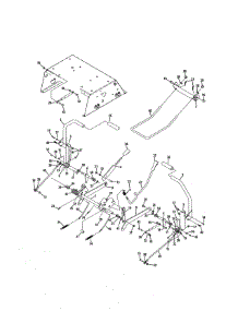 Deck Lift & Controls, 54" Decks parts for Mtd Rear-Engine Riding Mower 17AC2ACG055 from AppliancePartsPros.com