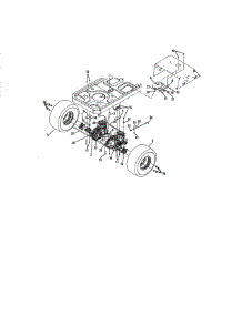 Rear Drive & Wheels, 54" Decks parts for Mtd Rear-Engine Riding Mower 17AC2ACG055 from AppliancePartsPros.com