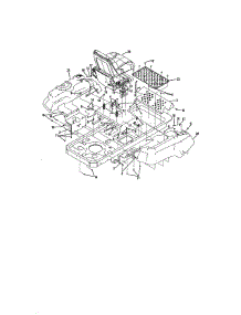 Operator's Platform, Small Console parts for Mtd Rear-Engine Riding Mower 17AD2ACP004 from AppliancePartsPros.com