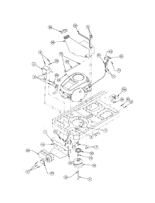 Engine Connections parts for Cub Cadet Rear-Engine Riding Mower 17AE2ACG756 from AppliancePartsPros.com
