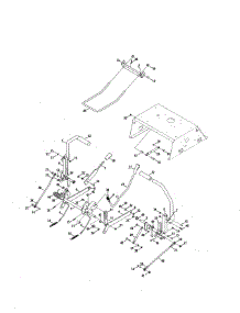 Lapbar Levers / Deck Lift Shaft parts for Mtd Rear-Engine Riding Mower 17AF2ACK099 from AppliancePartsPros.com