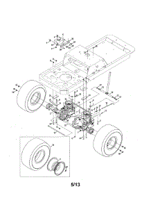 Transmission parts for Mtd Rear-Engine Riding Mower 17AF2ACK099 from AppliancePartsPros.com