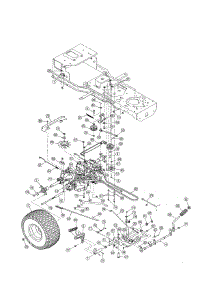 Transmission Drive / Controls parts for Cub Cadet Front-Engine Lawn Tractor 17AF9BKH756 from AppliancePartsPros.com