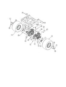 Rear Drive / Wheels parts for Cub Cadet Rear-Engine Riding Mower 17AI2ACP756 from AppliancePartsPros.com