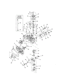 Lh Transmission parts for Cub Cadet Rear-Engine Riding Mower 17AI2ACP756 from AppliancePartsPros.com