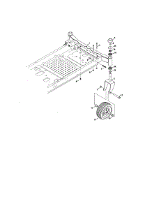 Wheel Assembly parts for Mtd Rear-Engine Riding Mower 17AKCACS099 from AppliancePartsPros.com