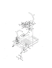 Lapbar Levers parts for Mtd Rear-Engine Riding Mower 17AKCACT099 from AppliancePartsPros.com