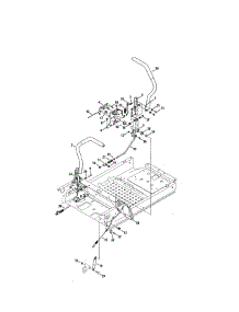 Lapbar Levers parts for Mtd Rear-Engine Riding Mower 17ARCACA099 from AppliancePartsPros.com