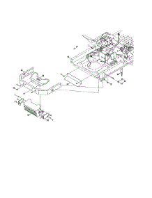 Muffler Shield / Bumper parts for Mtd Rear-Engine Riding Mower 17ARCACK099 from AppliancePartsPros.com
