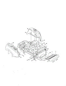 Console / Floor Board parts for Mtd Rear-Engine Riding Mower 17ARCACT099 from AppliancePartsPros.com