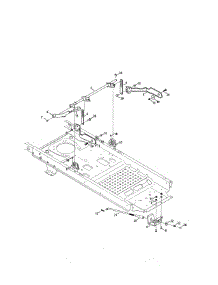 Deck Lift parts for Mtd Rear-Engine Riding Mower 17ARCACT099 from AppliancePartsPros.com