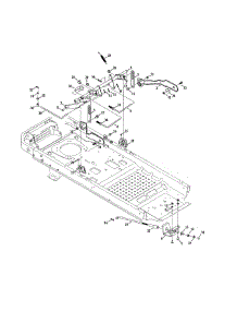 Deck Lift parts for Mtd Riding Mower & Tractor 17ARCBDS099 from AppliancePartsPros.com