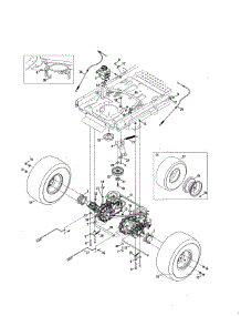 Transmission parts for Mtd Rear-Engine Riding Mower 17ASDALB099 from AppliancePartsPros.com